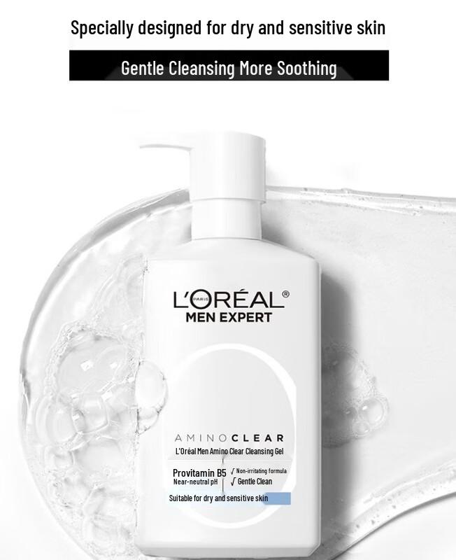 

L Oréal Men s Gentle Hydrating Amino Acid Cleansing Gel