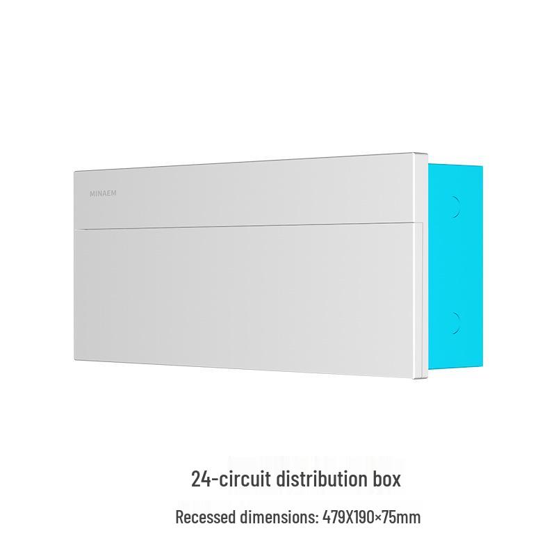 Monslang Durable Indoor 24-Slot Power Distribution Box