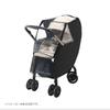 Aprica Stroller Rain Type Marl 2226940 Cover, 4, Compatible, Black,