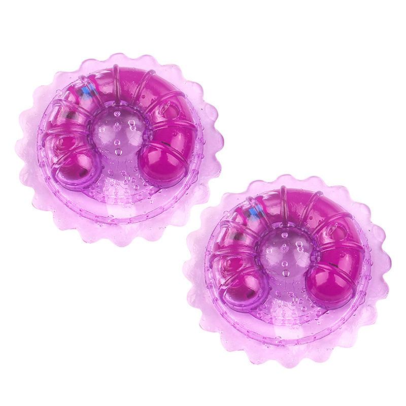 2Pcs Strong Stimulus Nipple Clamps Vibrators Sex Toys For Women Breast Adult Toy