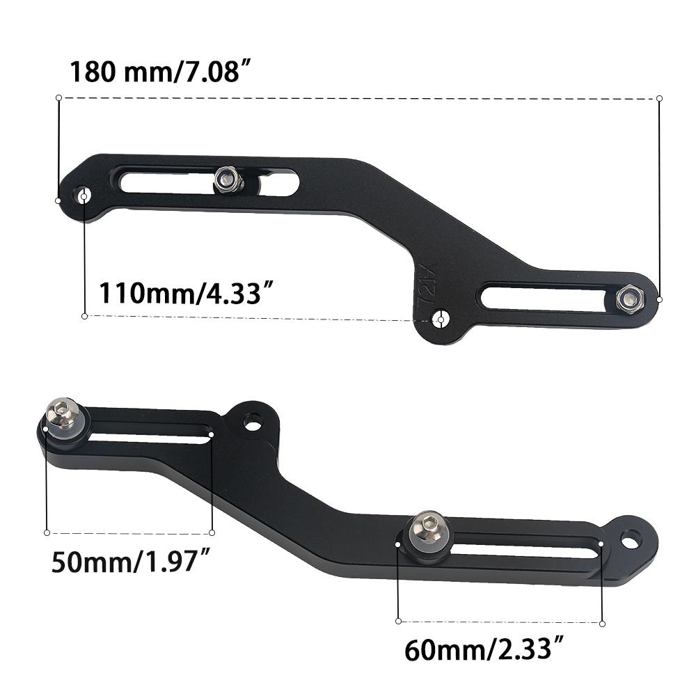 2024 For HONDA NC750X NC 750X NC750 X 2021 2022 2025 Accessories Motorcycle Windscreen Adjusters CNC Aluminum Windshield Bracket