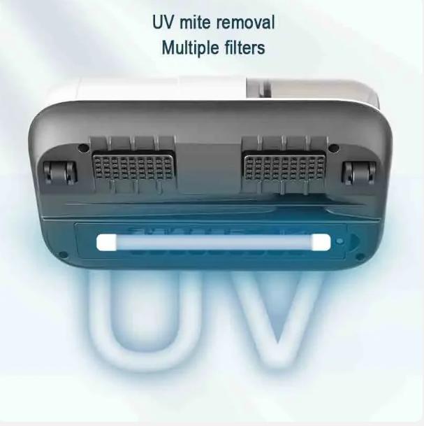 Youpin Rimuovi Acari Portatile Filtro in Acciaio Inossidabile Filtri Multipli Sterilizzazione Automatica UV Aspirapolvere Senza Fili Biancheria da Letto