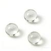 Clear Round Glass Cabochons Smooth Flat Backs For Resin Jewelry Accessories