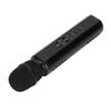 K6 Wireless Bluetooth Microphone Portable Handheld Microphone Speaker Machine for PC SmartphonesBlack