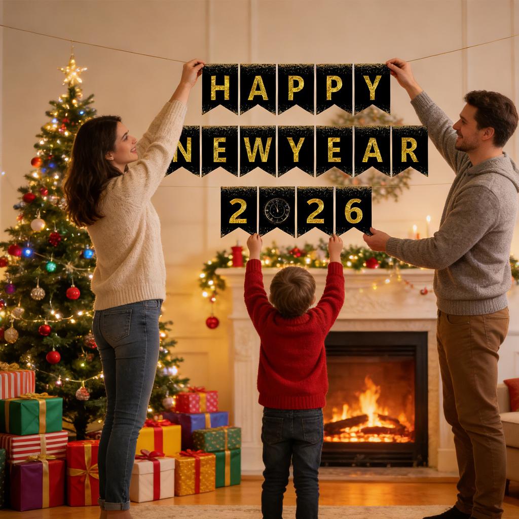 A Complete Set For Holiday Decoration, Which Can Be Assembled To Spell Out To Create A Festive Atmosphere.
