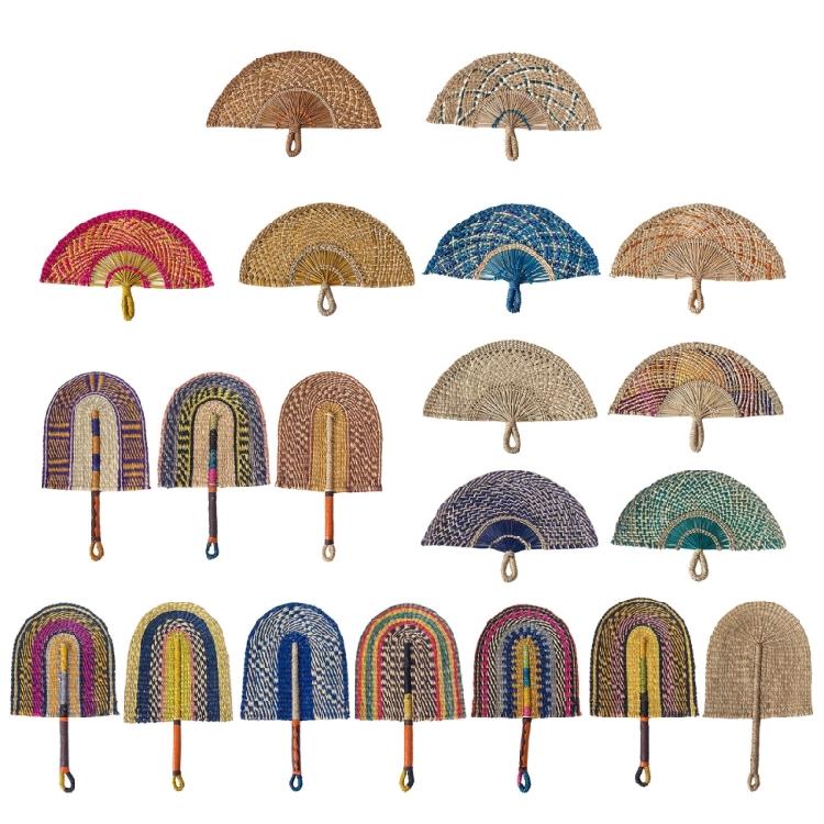 Красиво изготовленный настенный декор-веер для подвески-талисмана ручной работы, который улучшает интерьер 1