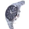 Casio Edifice Chronograph Analog Stainless Steel Quartz EFV-630D-1AV EFV630D-1 100M Erkek Kol Saati