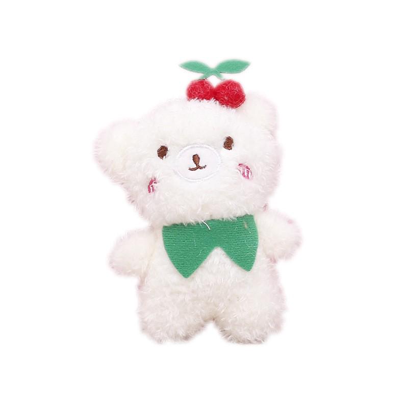 Plush Teddy Bear Keychain Pendant - Wedding Toss or Claw Machine Doll Gift