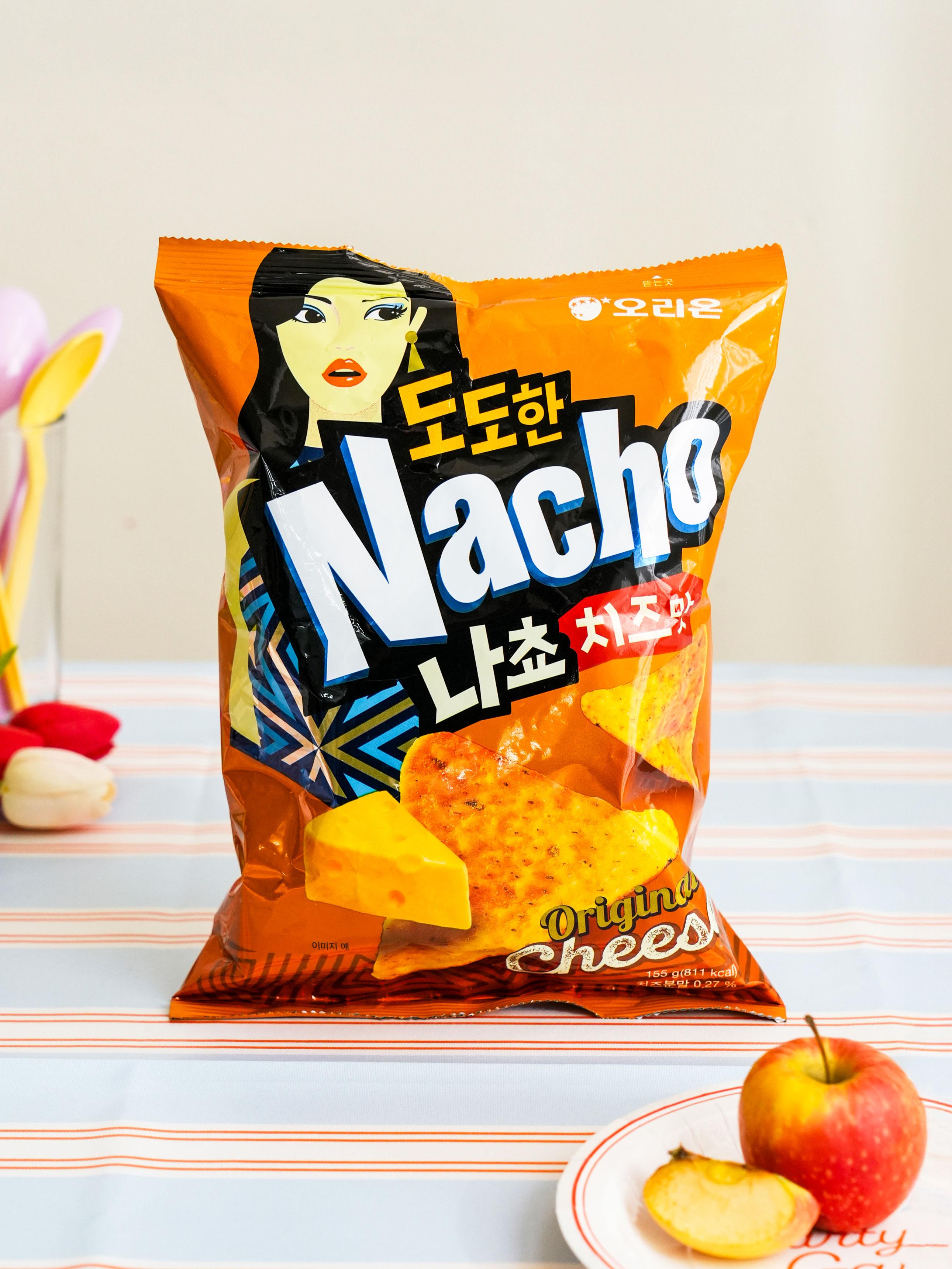 Orion Dodoan Nachos Crunchy Corn Chips Snack 155g 1ea