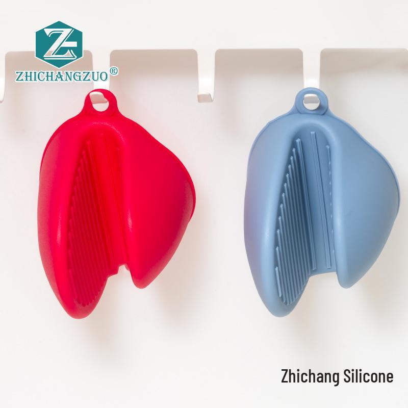 Silicone Nordic Color Heat-Resistant Microwave Glove - 42g, Anti-Slip, Anti-Scald Plate Lifter