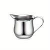 Kaffe Mjölk Skummande kanna kopp Espresso gräddkanna i rostfritt stål Uns mätkopp med hällpip Kaffekärl