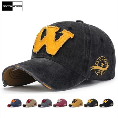 Northwood Pamuk Şapka Güneş Golf Şapkası Erkekler Kadınlar için Kpop Baba Şapkası Harf Nakış Snapback Trucker Şapkası Erkek