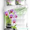 3pcs Bedding Set Bamboo Orchid Zen Stone Home Textile Duvet Cover Pillow Case Boy Kid Teen Girl Bedding Covers Set
