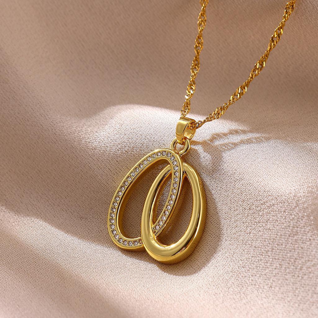 Gold Color Sunburst Cubic Zirconia Pendant Necklace Shiny Sun Charm Chain For Women Bohemian Jewelry Vintage 2026 Her Gift