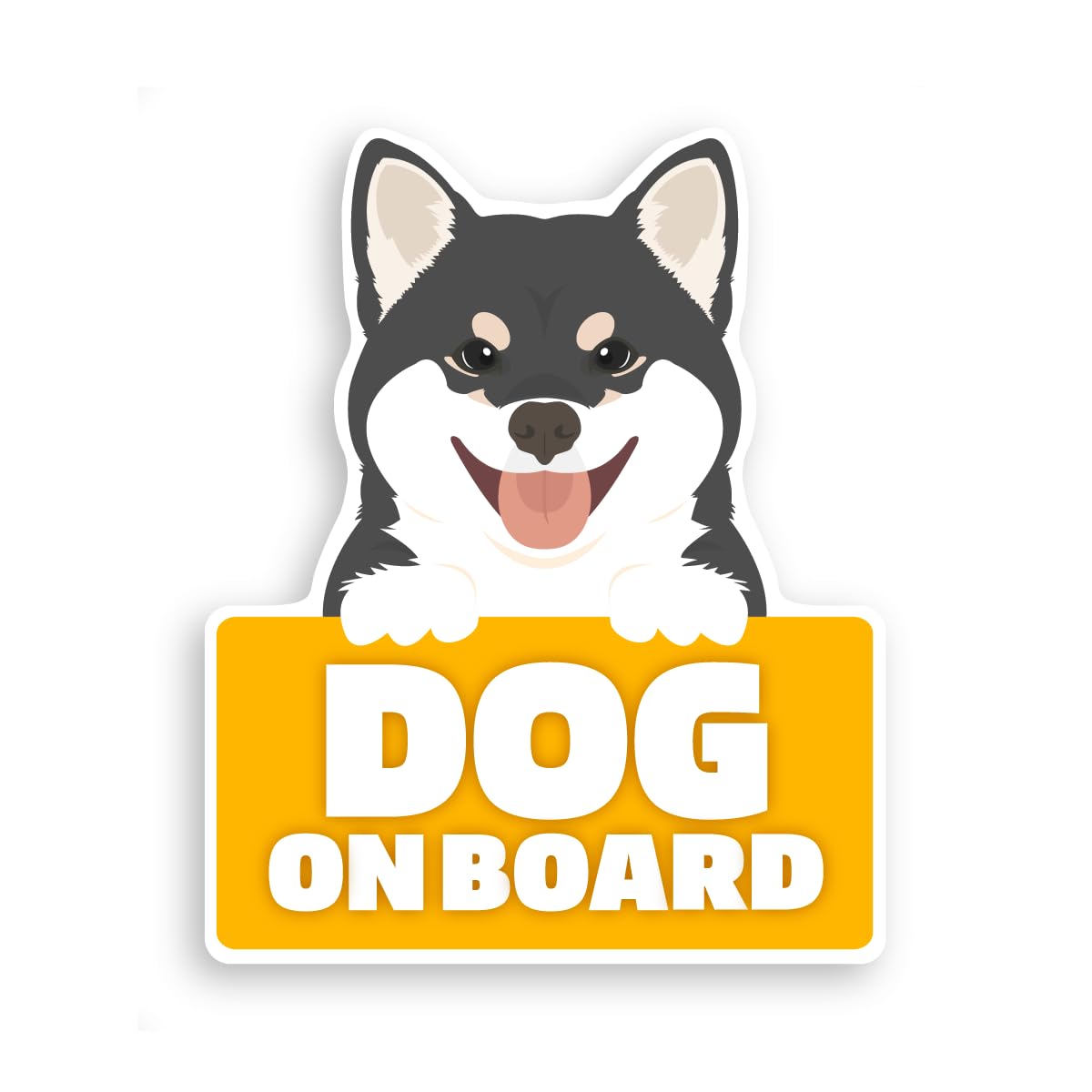 

Takasu Shoten Dog Cat Car Magnet, Car Sign, Sticker, Sticker, Backward, Dog Insign, Cat Inker (Shutty Black Shiba) One size