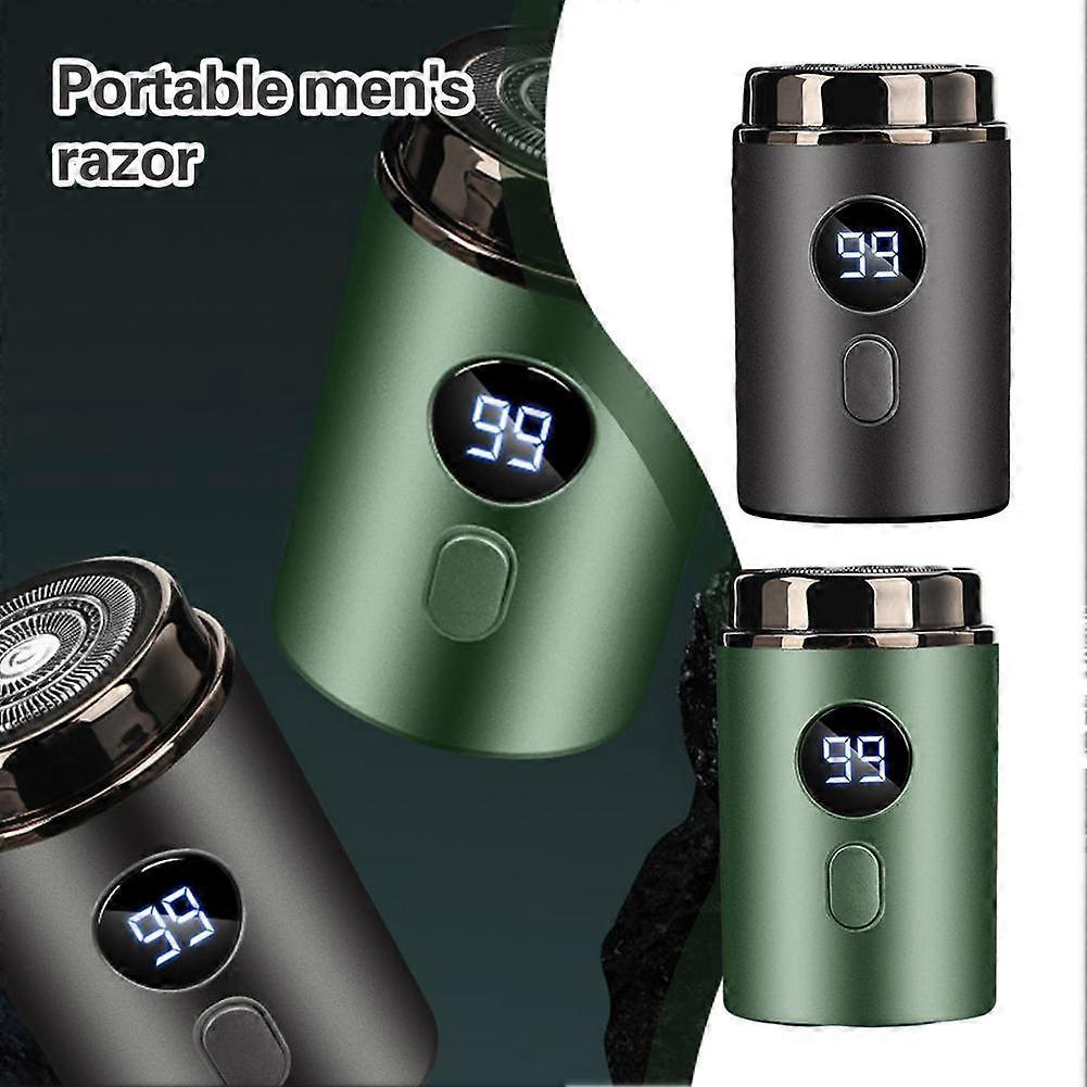 Electric Shaver For Men Wet Dry USB Fast Charging Portable Waterproof Facial Hair Trimmer With Floating Heads