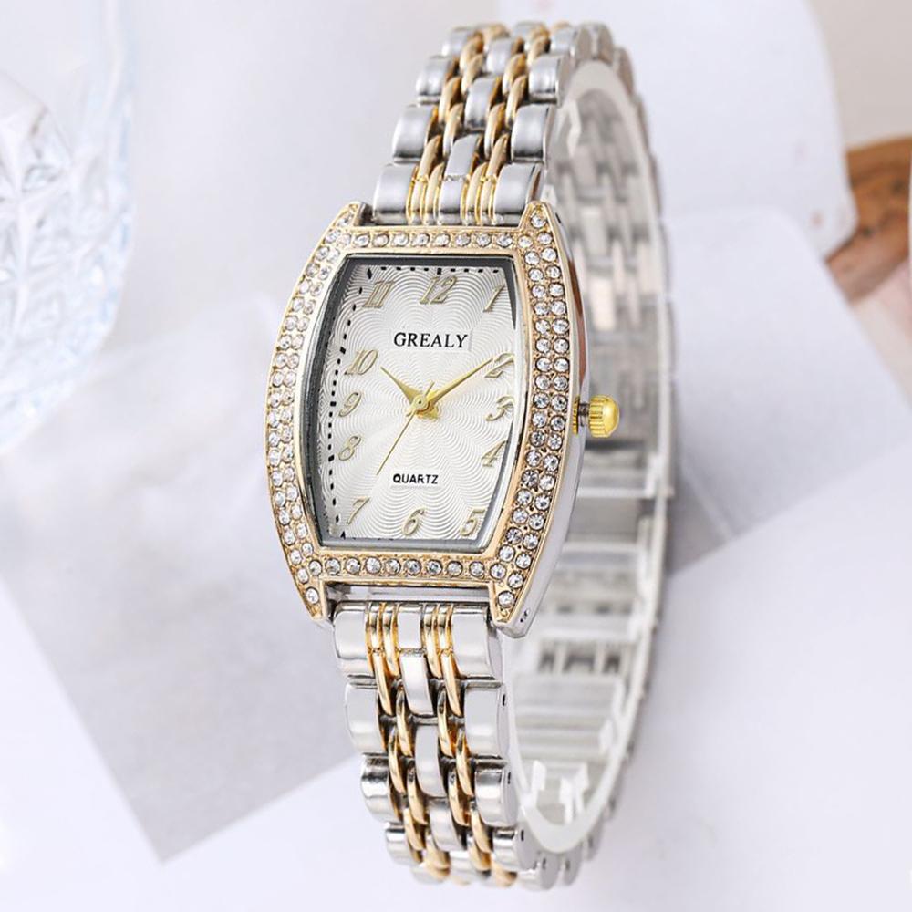 

Новые женские часы Роскошные часы со стразами Модные повседневные часы Цифровой циферблат Женские кварцевые наручные часы Женские часы Relogio Feminino