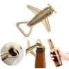 Portable Aircraft Wine Bottle Opener Plane Shaped Bottle Lid Remover for Parties and Gatherings Wedding Return Gift