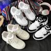 Men Breathable Comfort Board Shoes Thick Sole Non-slip Sneakers Trendy Hundred Leather Casual Shoes Men Zapatillas Tenis Hombres