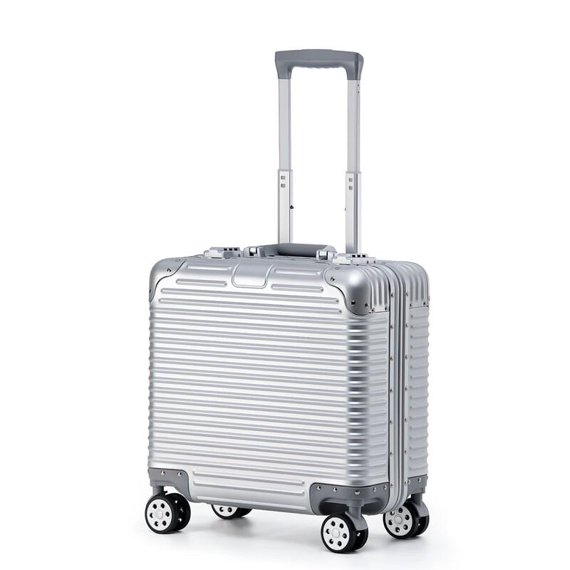 JOURHEY SHI 18-inch Aluminum Magnesium Alloy Carry-On Suitcase