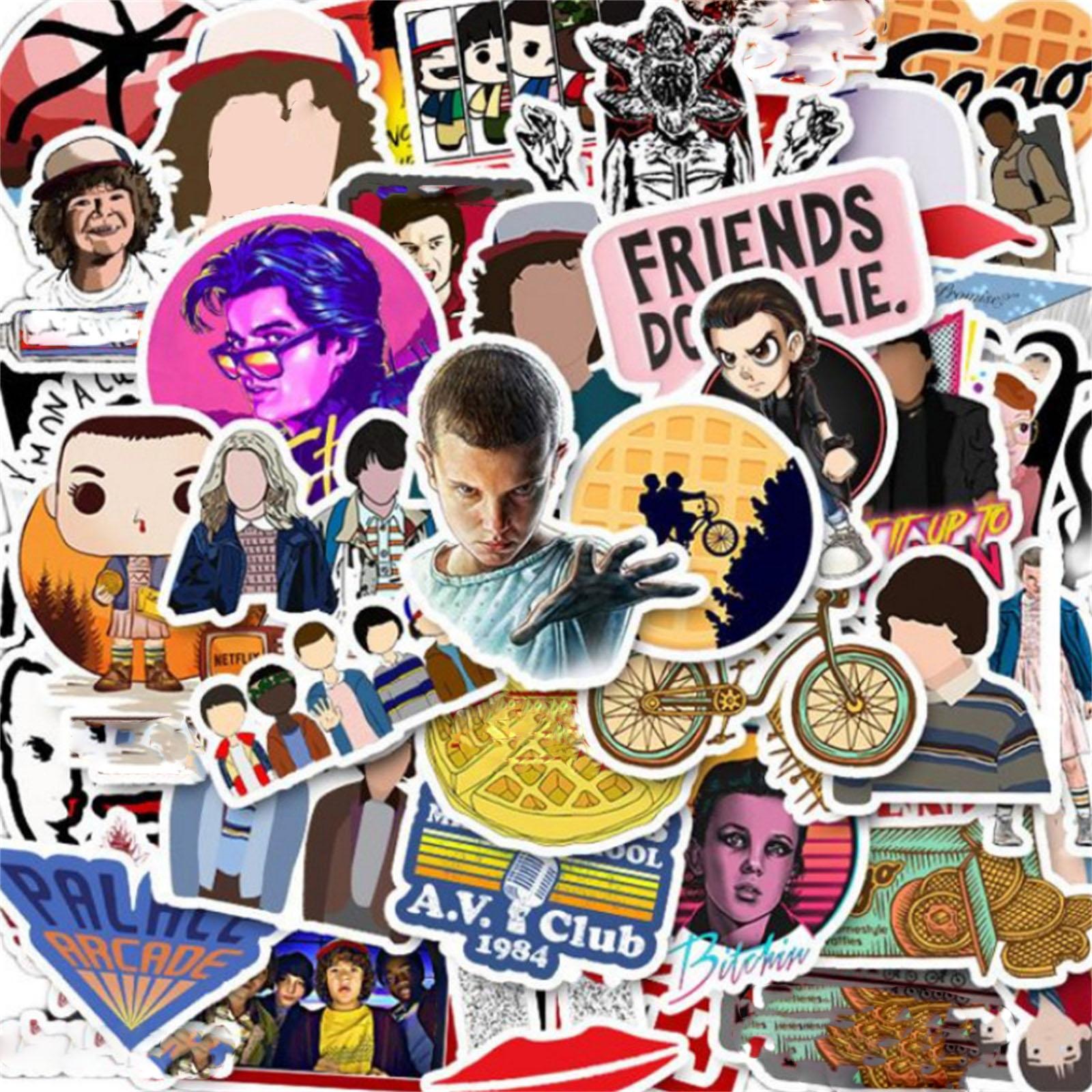 

51 шт. Детские декоративные наклейки для стакана с водой, чехла для телефона, багажа, компьютера, учетной записи One Size