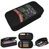Monster Jam Grave Digger Monster Truck Pencil Case for Boy Girl School Pen Box Pencil Bag Stationery Supplies Pen Holder Bag