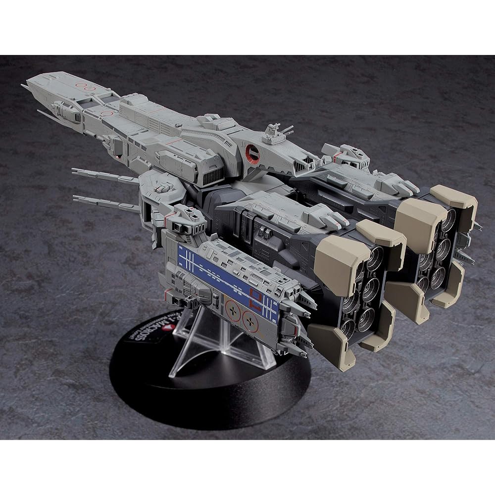 Hasegawa Super Dimension Fortress Macross: Erinnerst du dich an die Liebe? SDF-1 Macross Festungsschiff Filmversion 1/4000 Maßstab Plastikmodell MC05