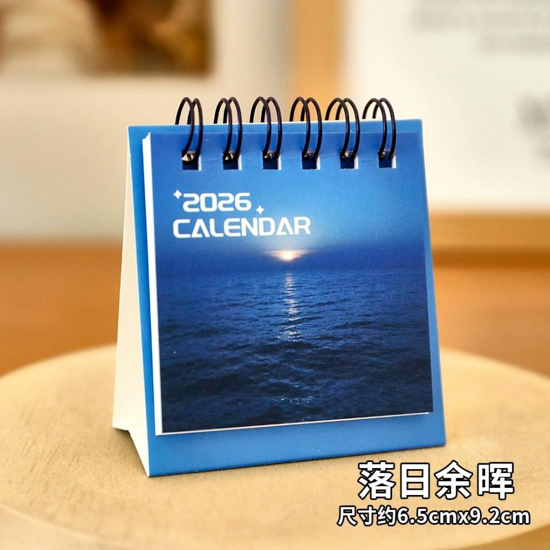 New Mini 2026 2026 Calendar Office School Supplies Calendar Desk Calendar monthly Planner Desk Accessories Decor Record Office