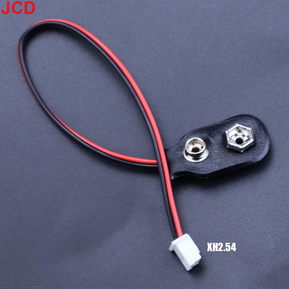 5pc 9V Battery Connector Power Clips DC Jack Male Female Alligator Snap Adapter Wire Holder Cable 9 Volt Lead Socket Plug Barrel