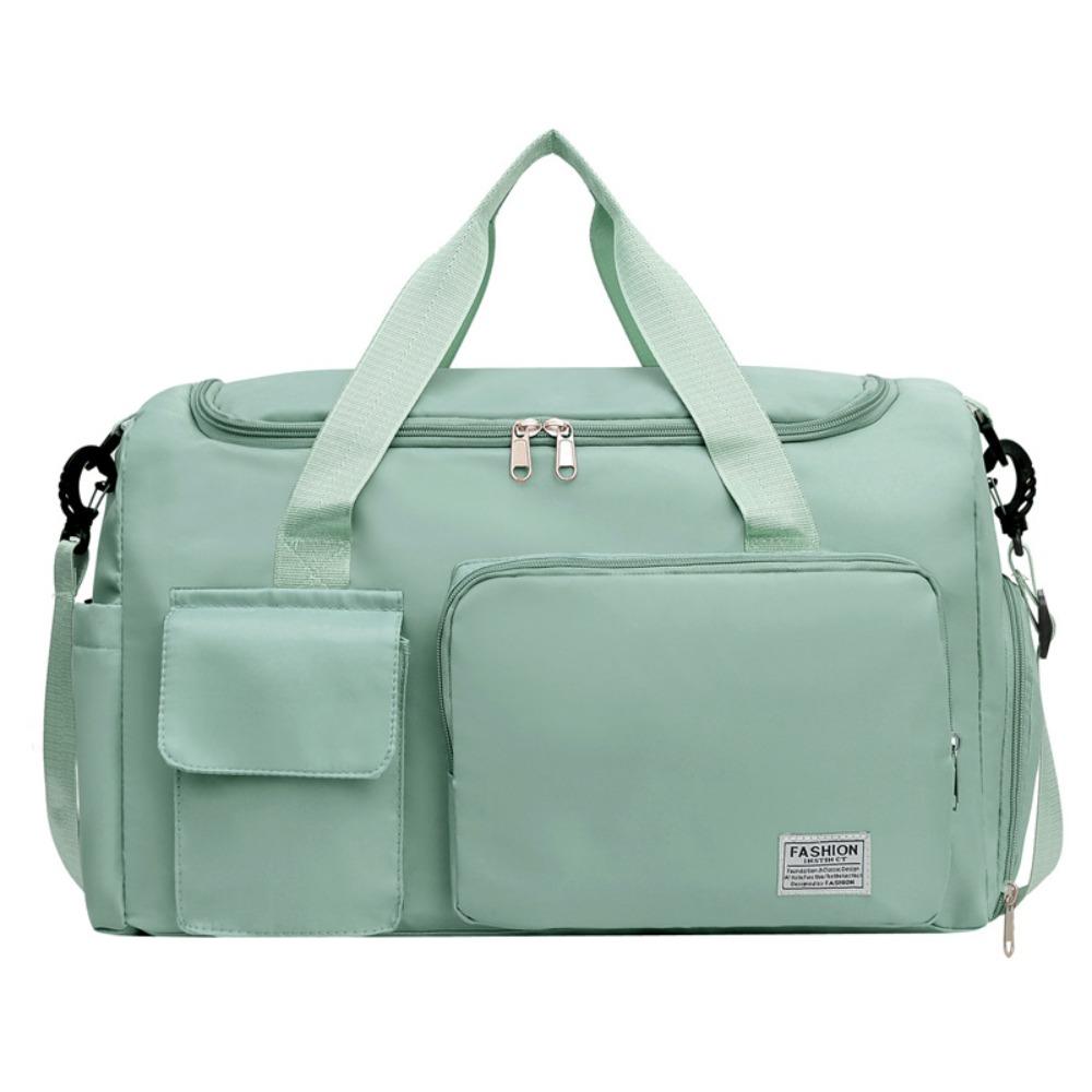 Sturdy Travel Luggage Bag Foldable Large Capacity Handbag Shoulder Bag Nylon Duffle Bag  Girl