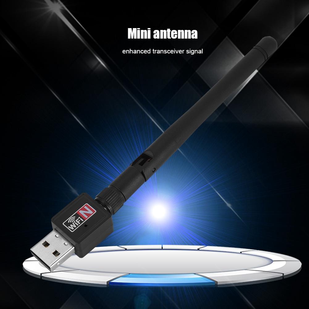300Mbps Wireless USB2.0 Network Card WIFI Adapter Dongle Signal Transceiver 2.4Ghz
