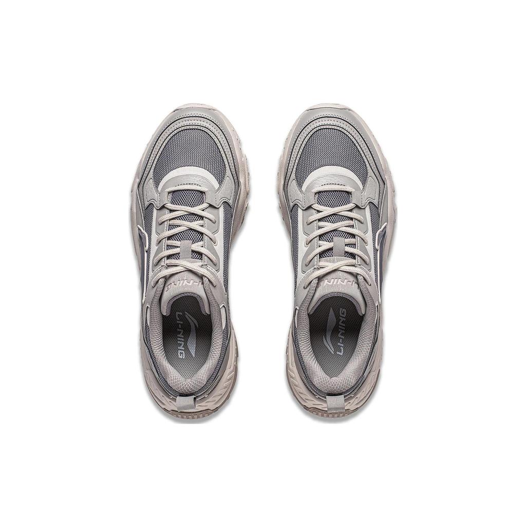 Li Ning Brown Sugar Low top Casual Shoes Men's Gray AGCT423-4