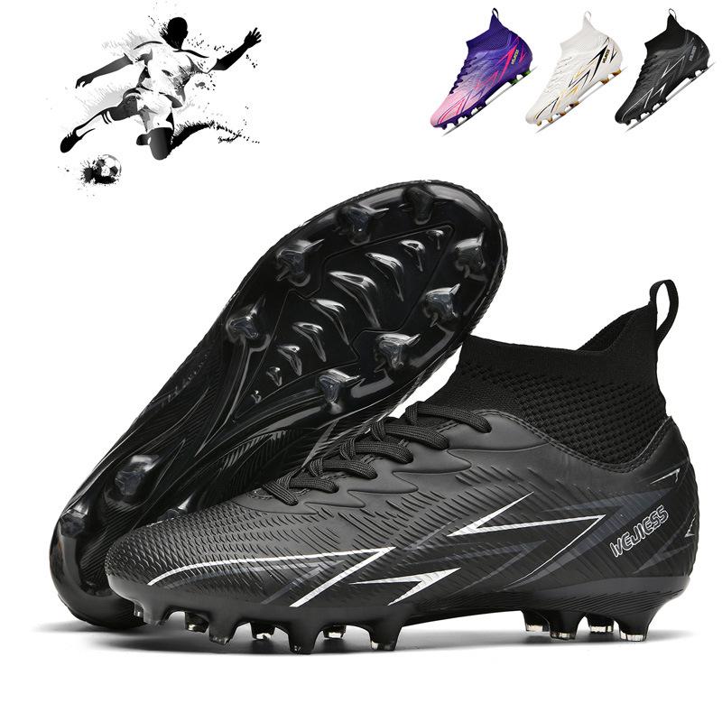 New high-top football shoes for boys and teenagers, students and women, TF broken nails AG long nails football shoes, competition football shoes