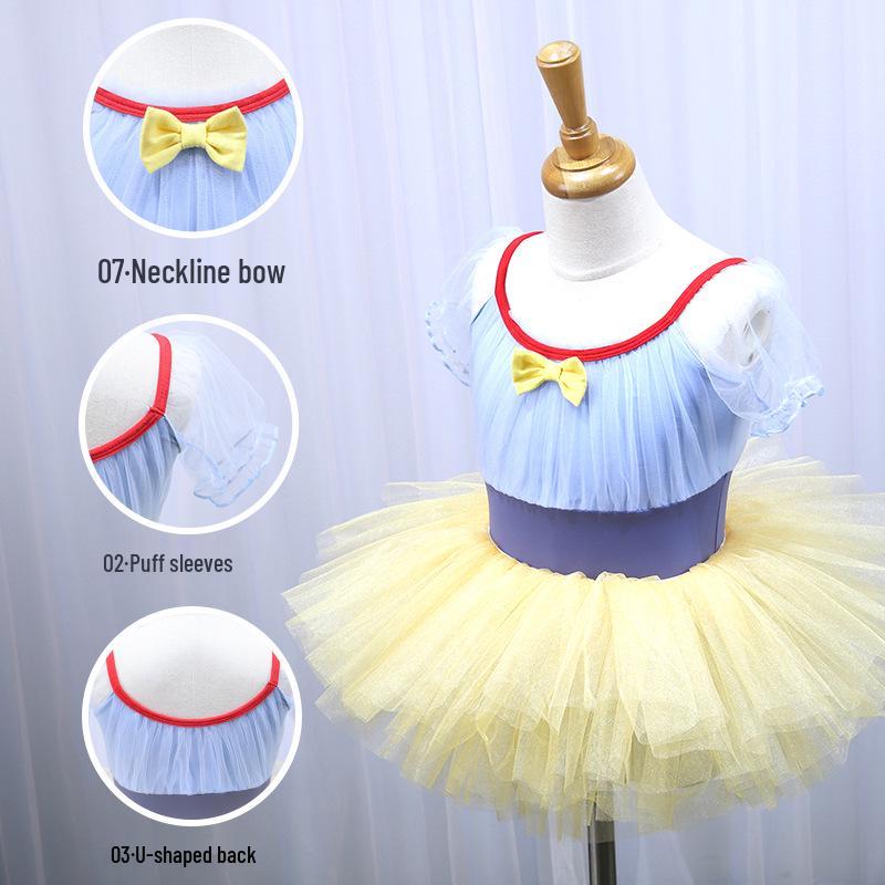 Ausverkauf Mädchen Ballettkleid Schneewittchen Tutu Aufführungskostüm