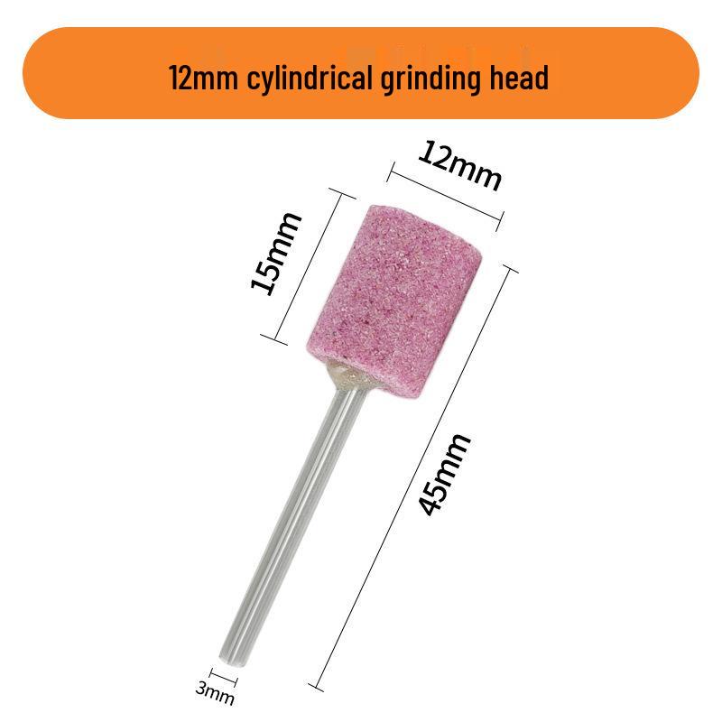 Electric Jade Carving Tool Set with Cylindrical & Conical Grinding Heads