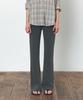 Siyajyu Sipt7183 Comfort Bootcut Elastic Waist Pants_Charcoal