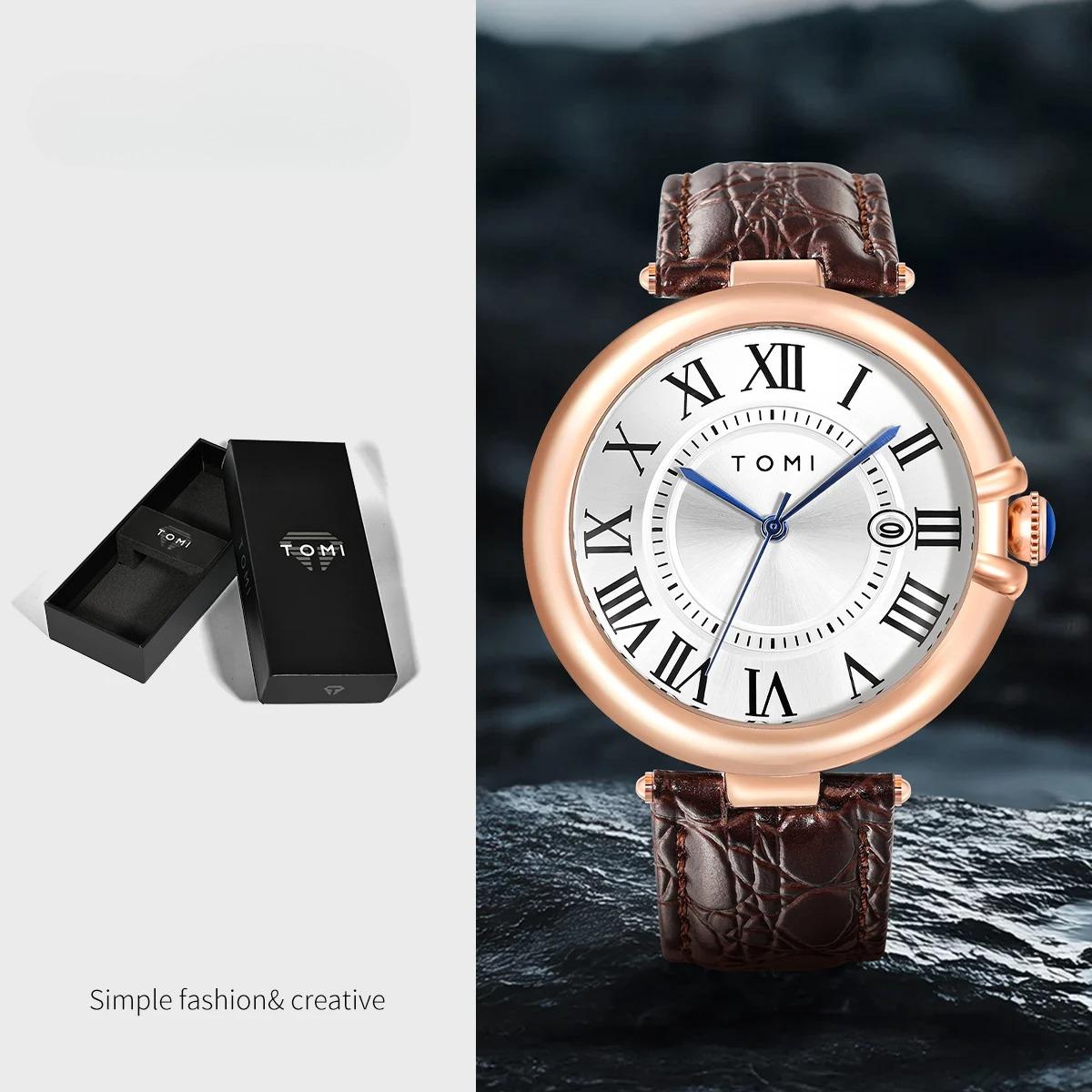 Men s Watch Simple Fashion Watch Calendar Leather Grain Band Casual Quartz Expression Couple Watch Christmas Gift for Men