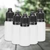 50Pcs 10ml Eye Liquid Bottle Portable Squeezable Empty Eye Drops Container with Plugs Lid