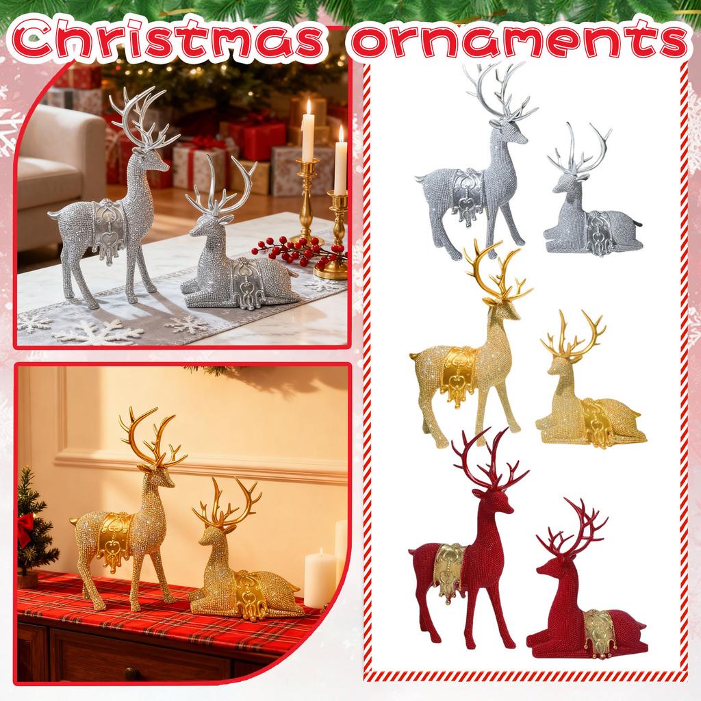 Christmas Atmosphere Decorative Elk Ornaments