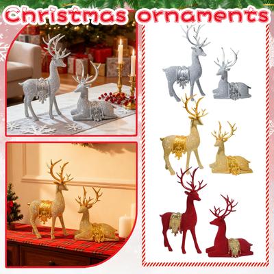 Christmas Atmosphere Decorative Elk Ornaments