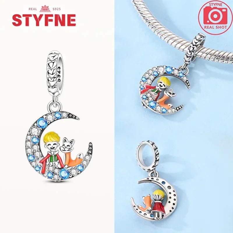 Copperoriginal Charms Princekin & Fox Cute Dog Paw Print Animnals Charms Fits Bracelet For Women Diy Fine Jewelry Gifts