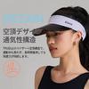 Sun Visor Sun Hat UV Protection Sun Hat Wide Brim Slimming Effect Windproof Outdoor Walking Commuting Sports Car [ZAUO] Women's UPF50+ Spring/Summer