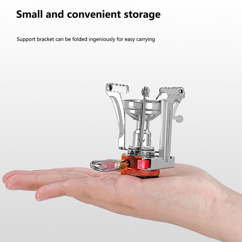 Outdoor Gas Stove Camping Gas Burner Portable Mini Titanium Stove Survival Furnace Pocket Picnic Gas Cooker  Portable XYZ