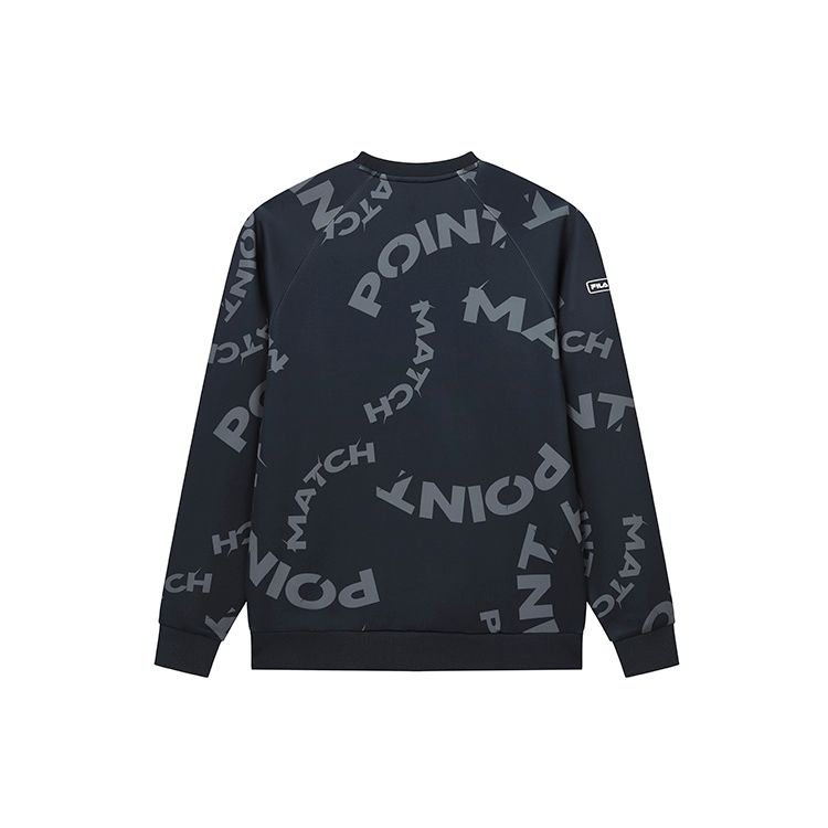 FILA Athletics Printed Knit Pullover Sweatshirt Men Sweatshirt A11M213202FZA