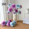 Silk Floral Arrangements Artificial 3 Head Dahlia Flowers, Realistic Fabric Arrangement, Long Stem Fake Dahlias Adjustable Flowers for Home