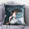 Kanon Game Anime Girl  Pillow Covers Home Sofa Cushion Covers and Aecorative Custom