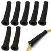 6pcs Heavy-Duty Cable Protectors - Industrial-Grade Rubber Cord Protectors with Plastic Connector, Heat & Wear  Drill Press Tool