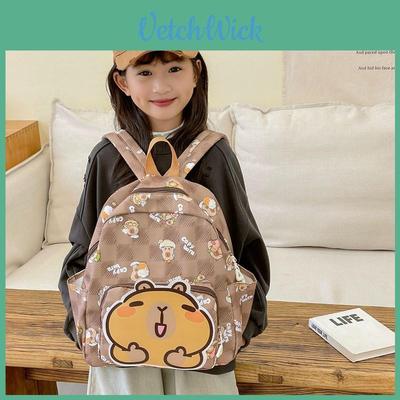 Entzückender Capybara Cartoon Kinderrucksack Für Kinder Von Zwei Bis Fünf Jahren