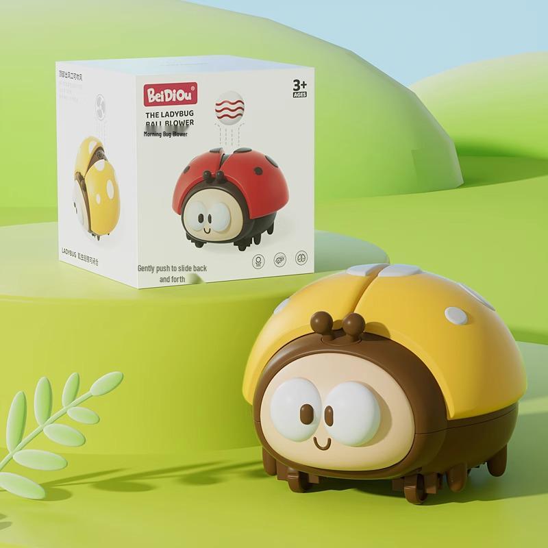 Children's Ladybug Fan Blowing Hover Ball - Educational Toy for Kindergarten Focus Training