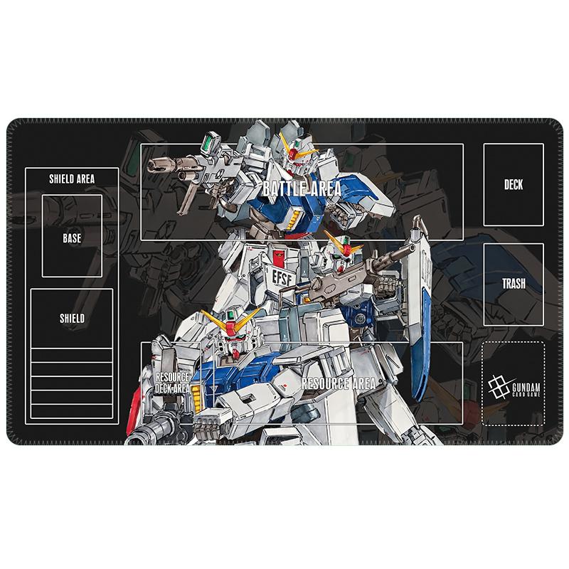 Diy Gundamed Amuro Ray Fllay Allster Card Battle Mat Single Player Board Game Card Battle Card Anime Card Gift Toys